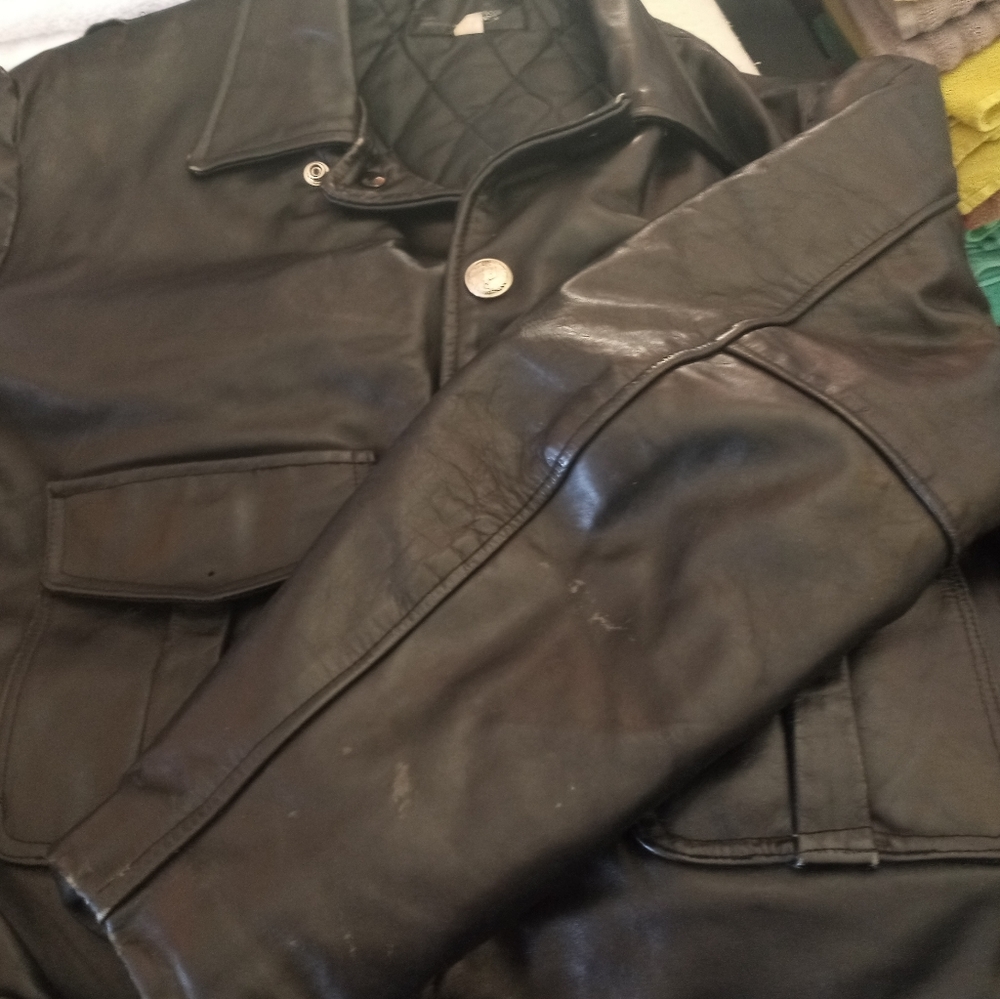 Leather Coat